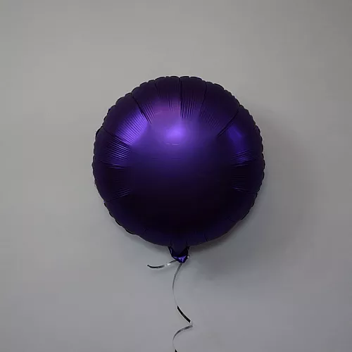 Шар круг 18 Сатин Purple Roayle